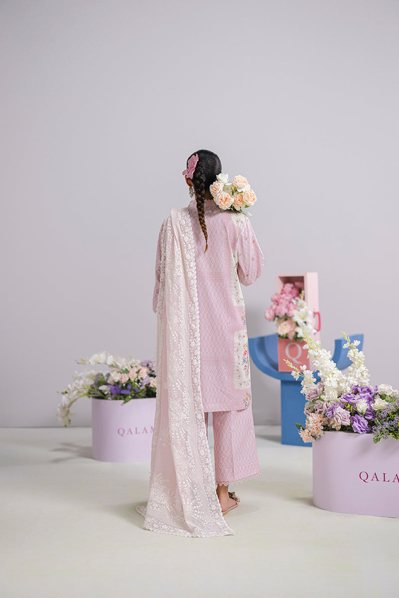 Kira - Qalamkar Q-Print Embroidered Stitched