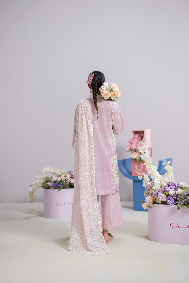 Kira - Qalamkar Q-Print Embroidered Stitched