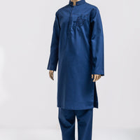 Plain Royal Blue Shalwar Kameez - Raf Raf
