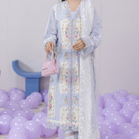 Esme - Qalamkar Q-Print Embroidered Stitched