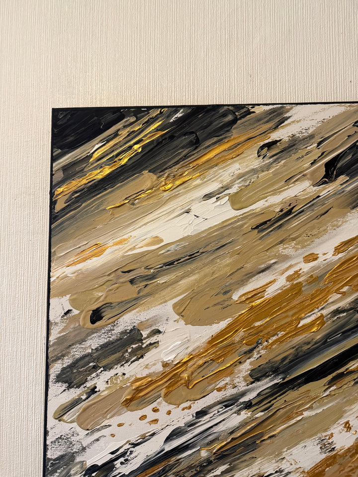 Monochrome - Abstract Canvas