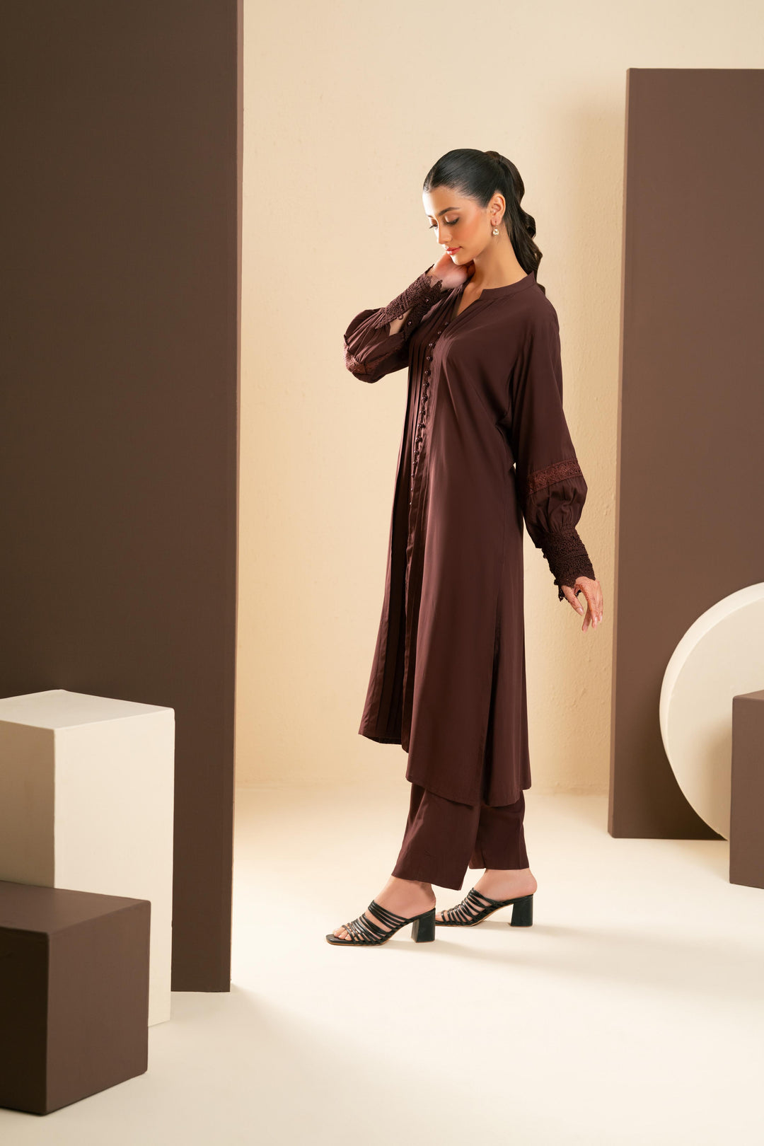 Mahogany Textura Co-Ord