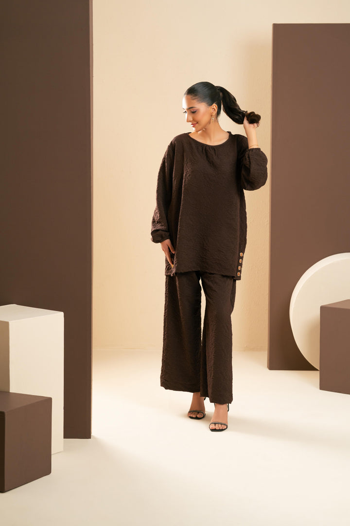 Mahogany Textura Co-Ord