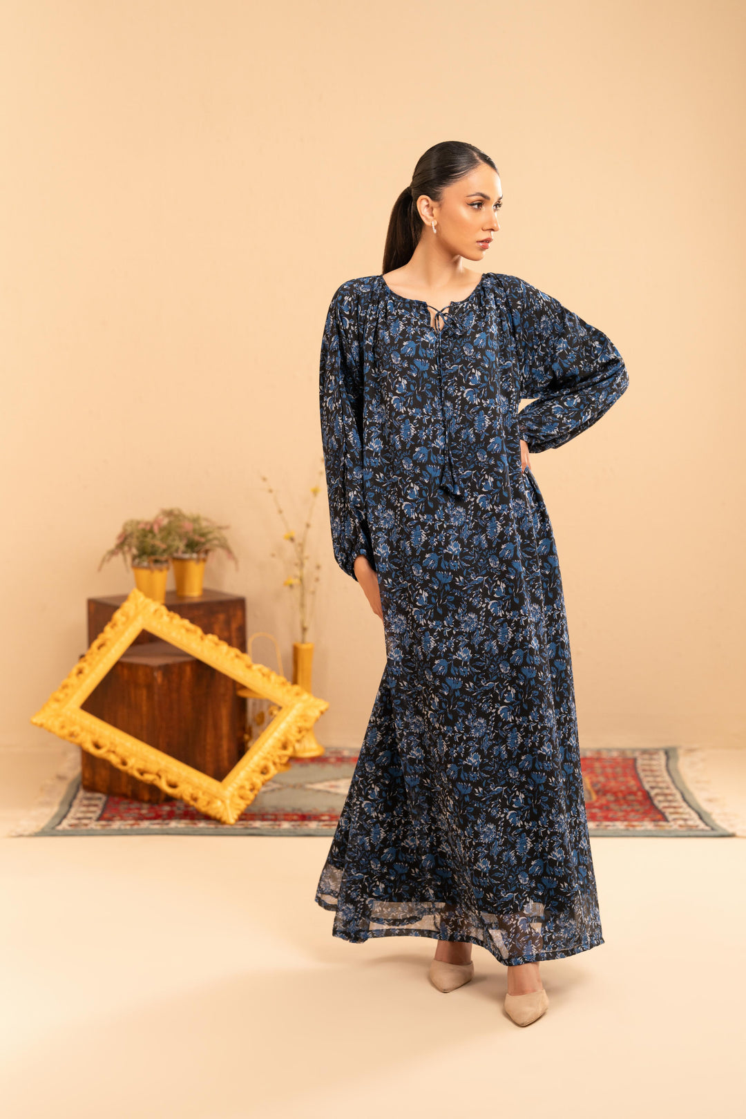 Midnight Garden Dress