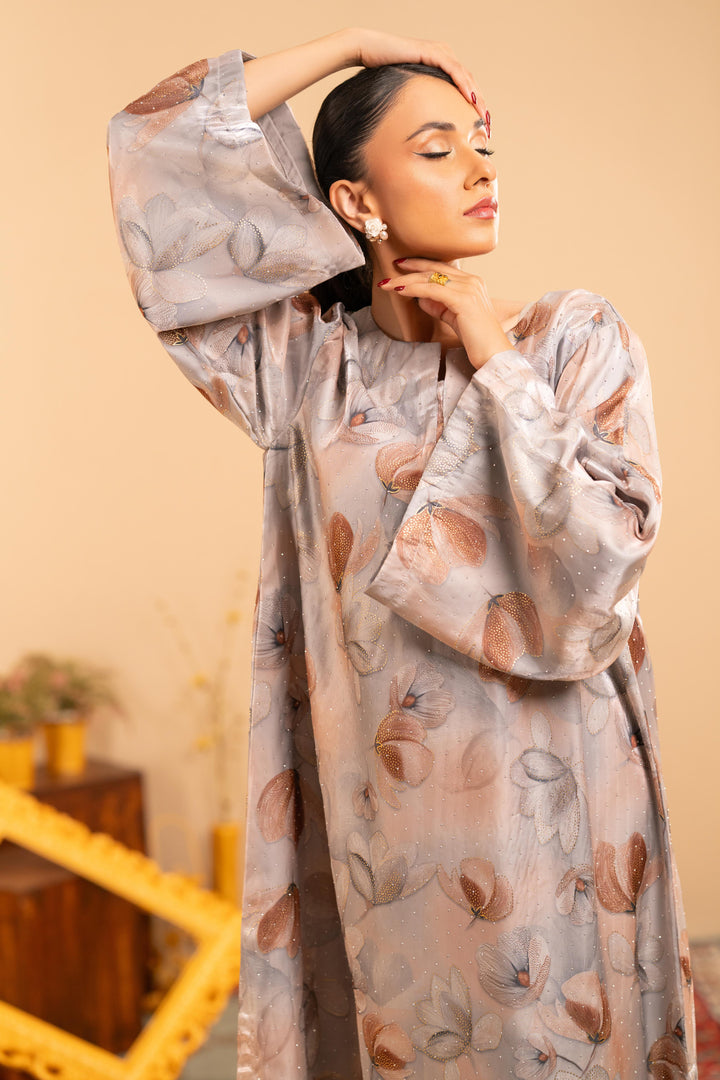 Etherea Satin Kaftan