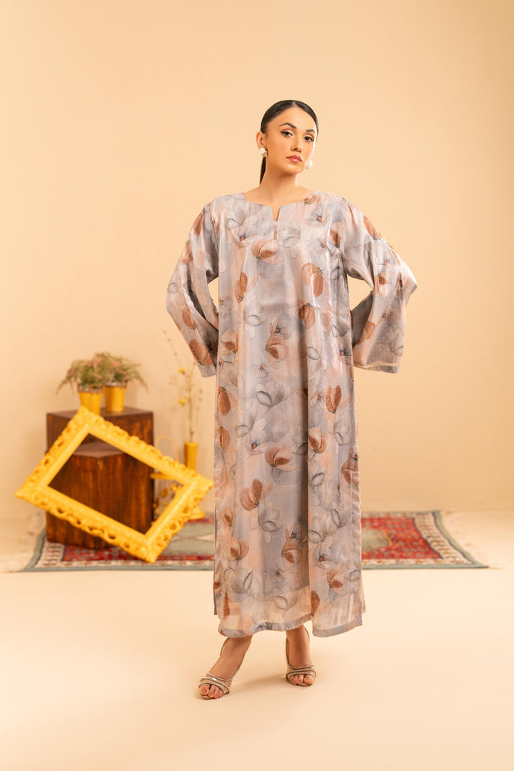 Etherea Satin Kaftan