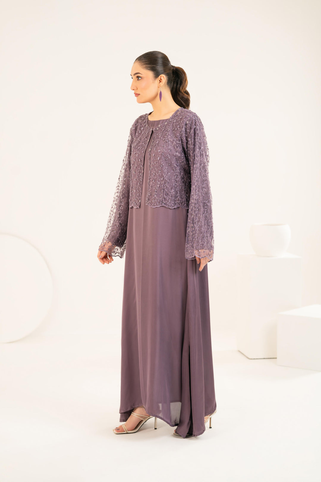 Lumiere Mauve Maxi Dress
