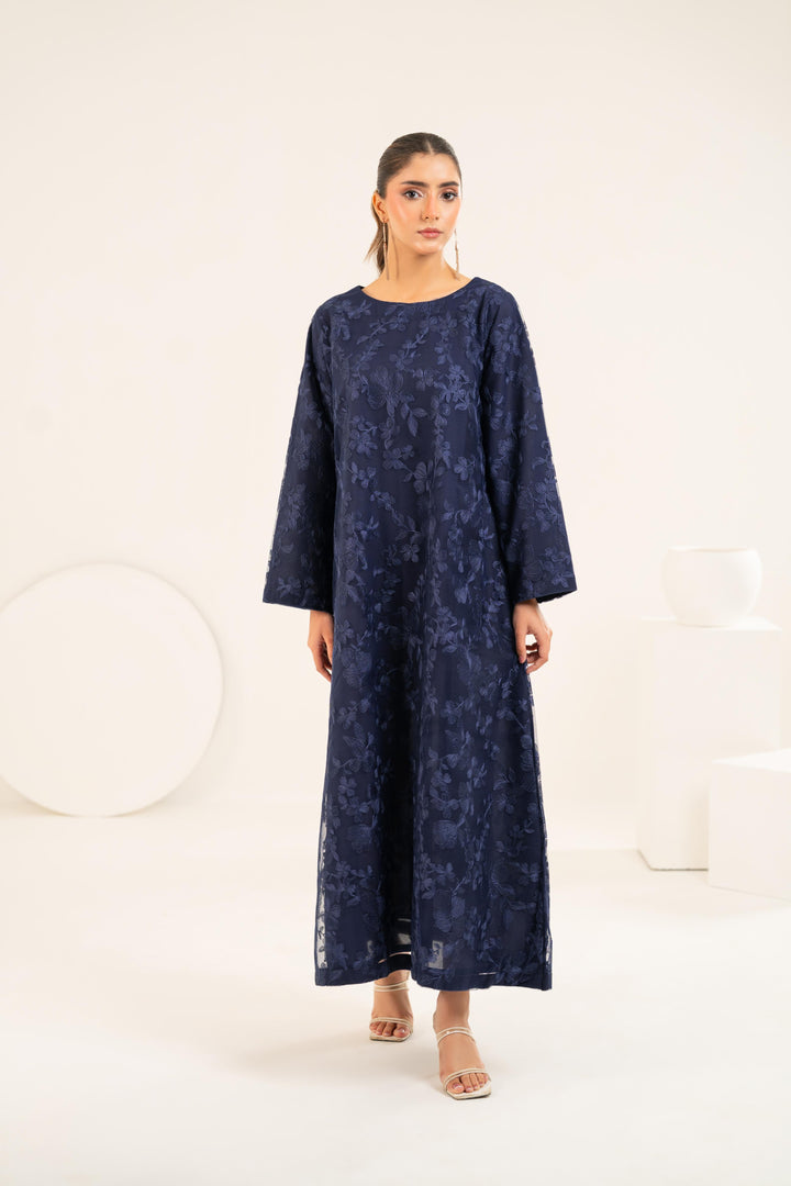Amara Navy Midi Dress
