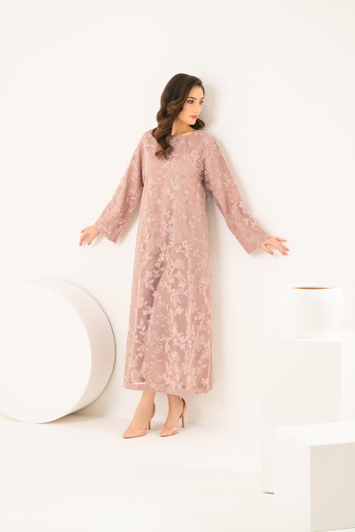 Amara Blush Midi Dress