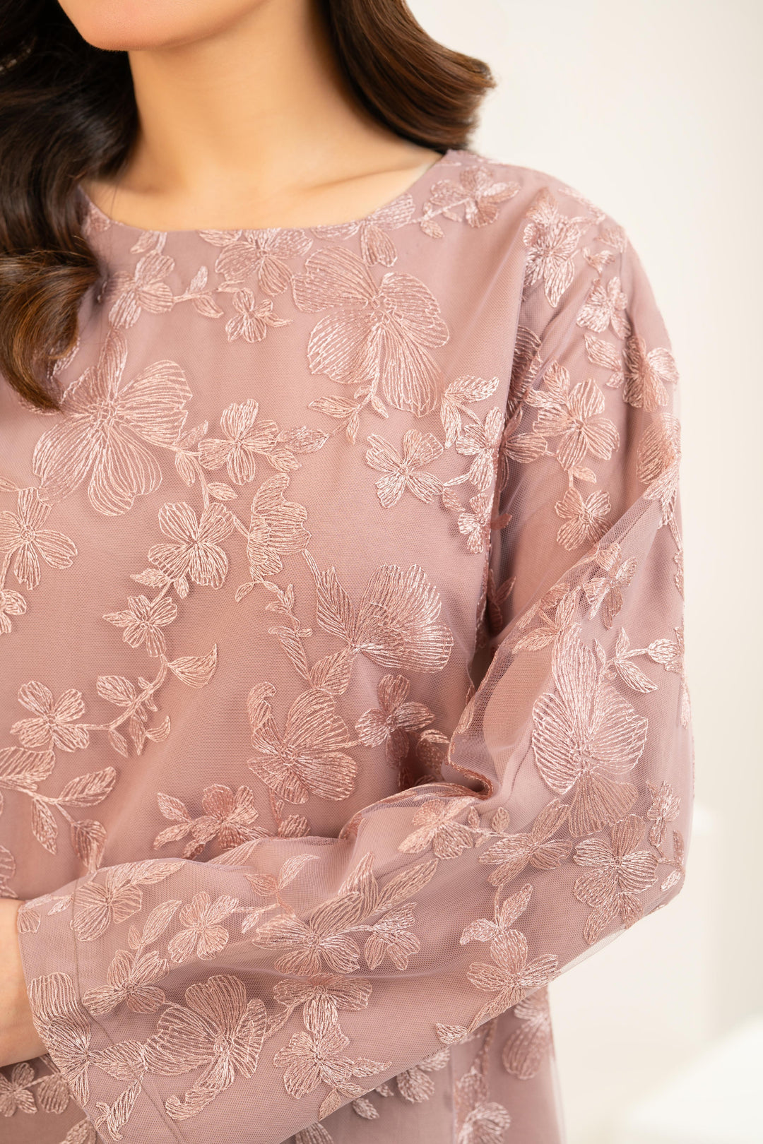 Amara Blush Midi Dress