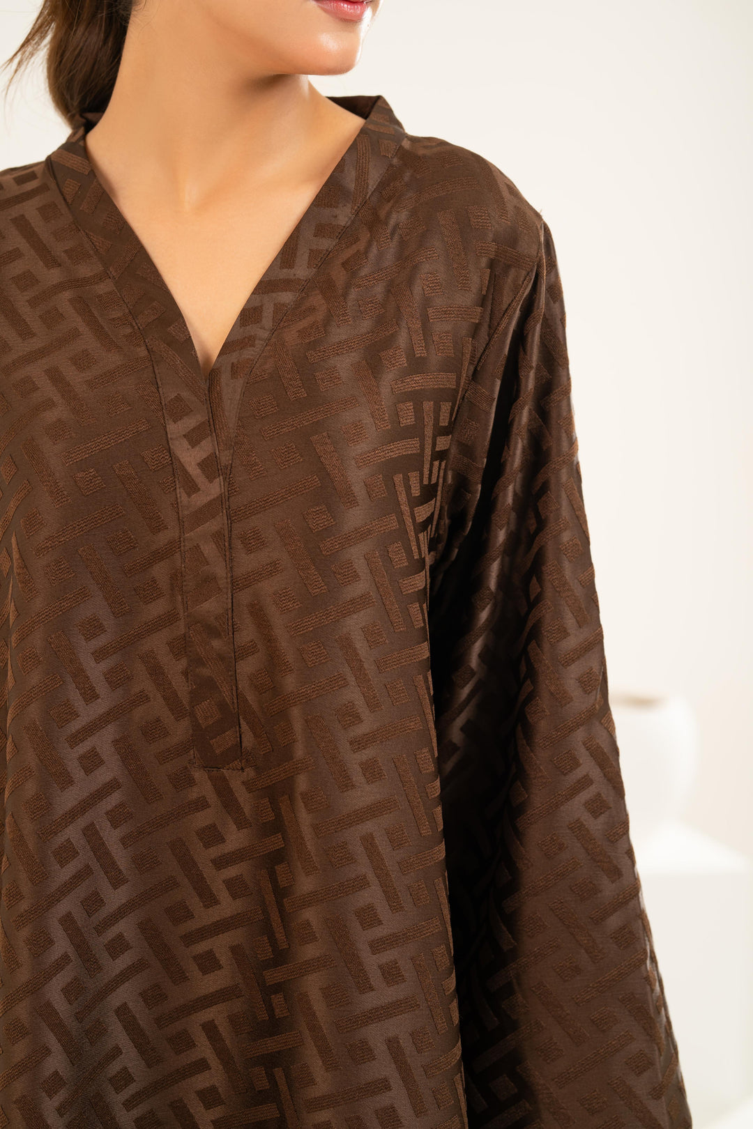 Luxe Mocha Kaftan
