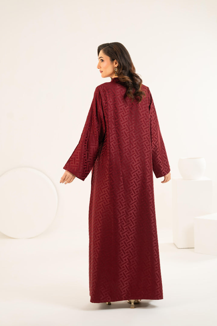 Luxe Maroon Kaftan