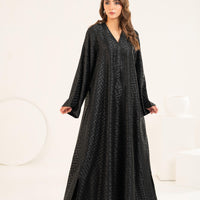 Luxe Black Kaftan