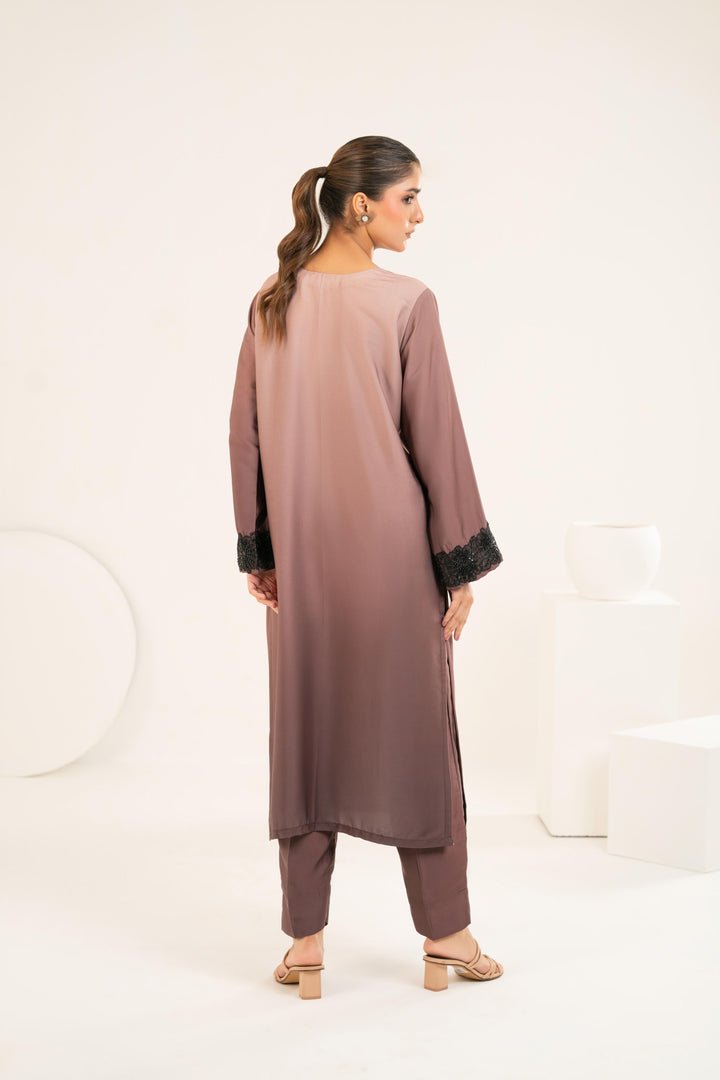 Dual-Tone Silk Co-ord