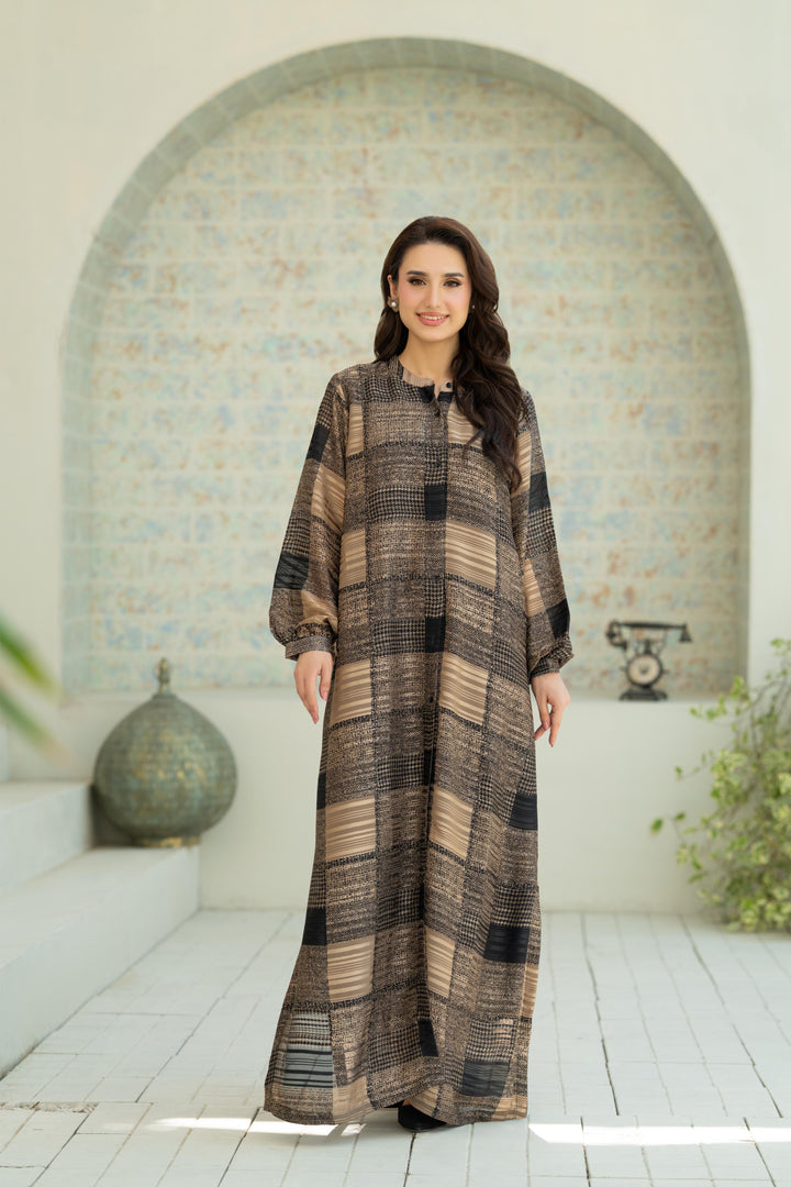 Arden Patchwork Maxi Dress