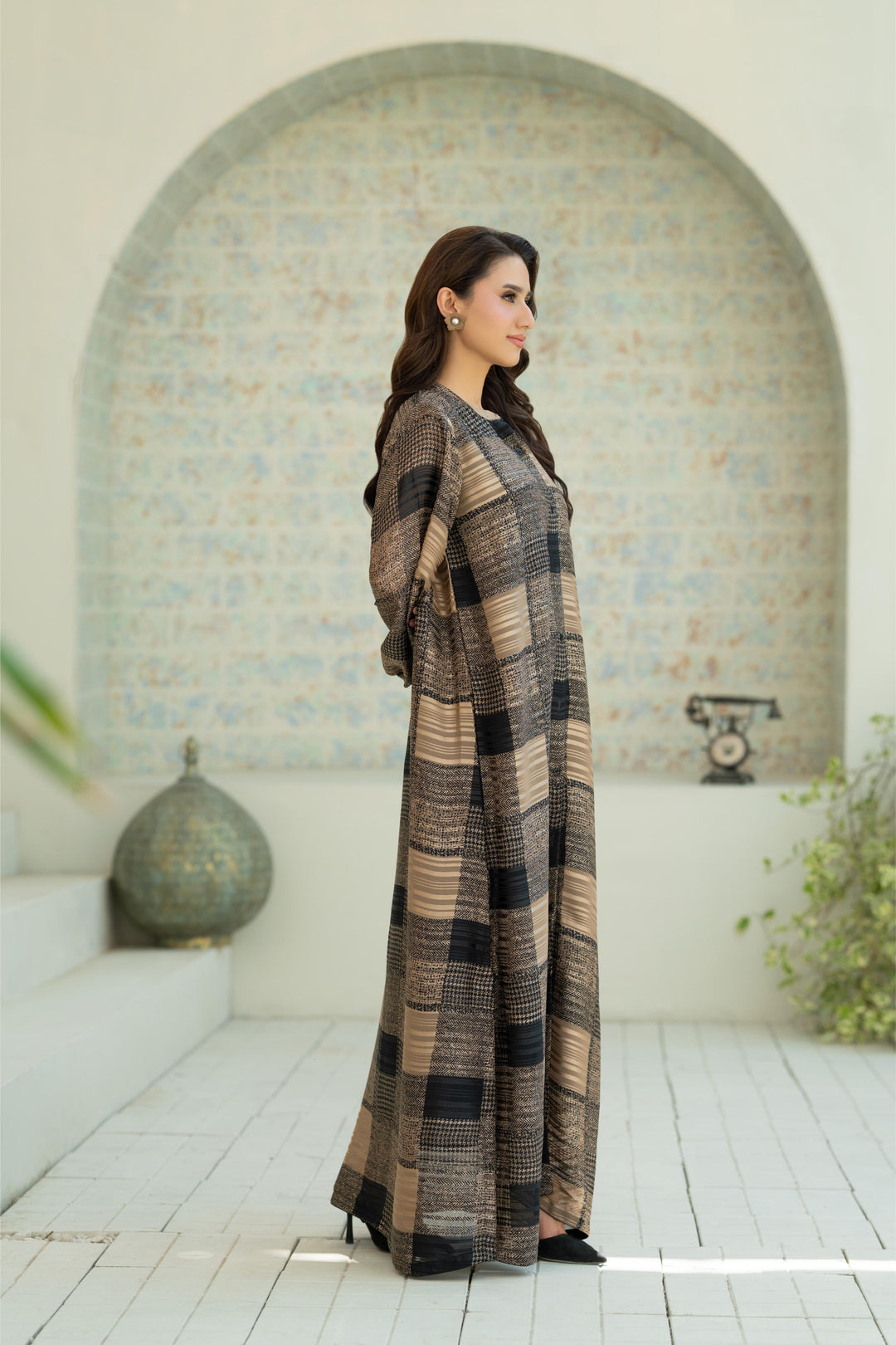 Arden Patchwork Maxi Dress