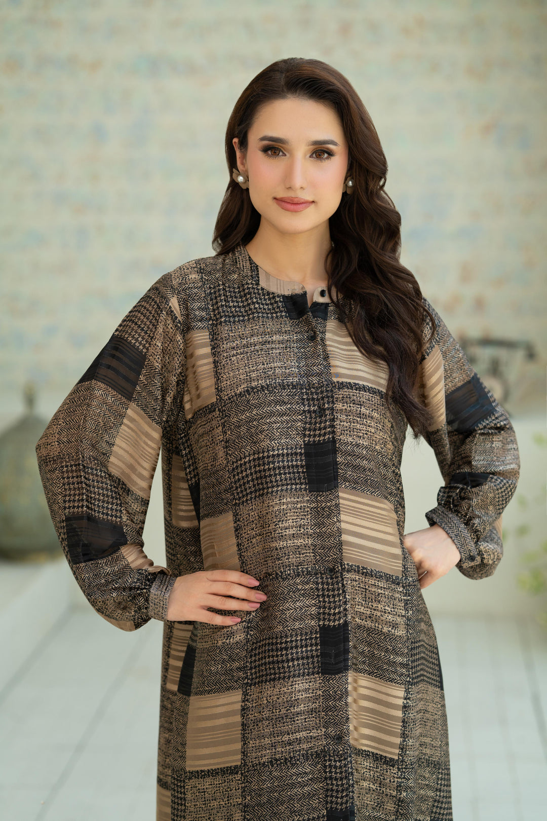 Arden Patchwork Maxi Dress