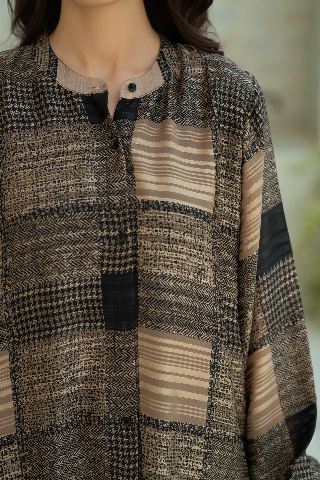 Arden Patchwork Maxi Dress
