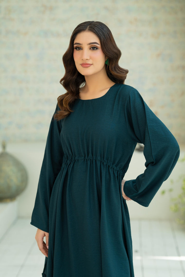 Emerald Flow Dress