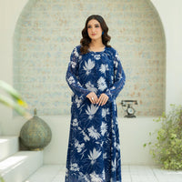 Blue Petal Dress
