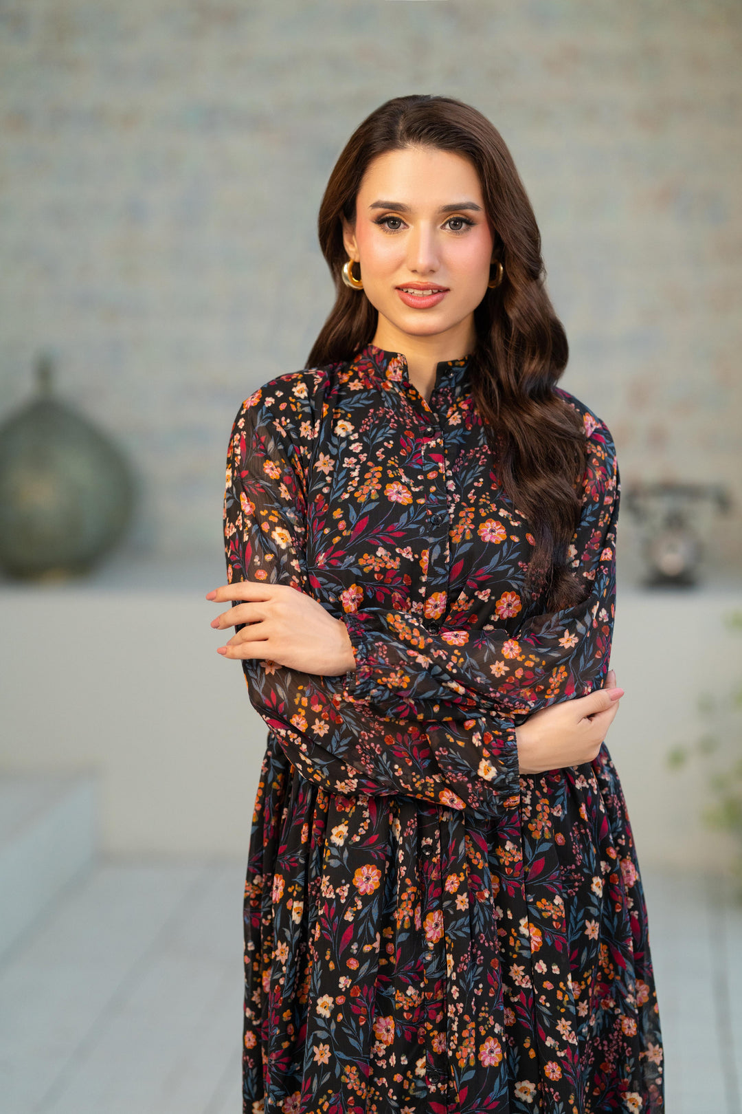 Bloom Print Dress