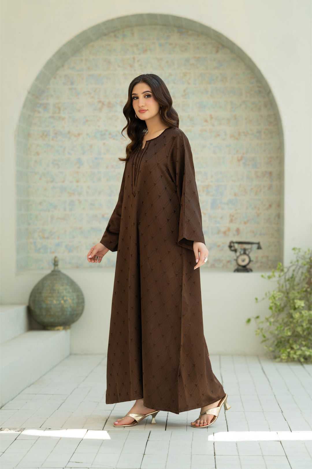 Sahara Jacquard Kaftan