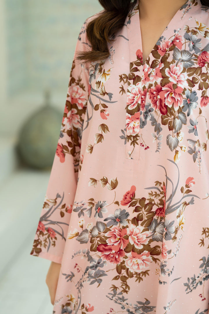 Blush Bloom Kaftan