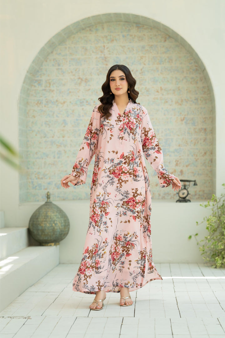 Blush Bloom Kaftan