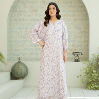 Lilac Bloom Kaftan