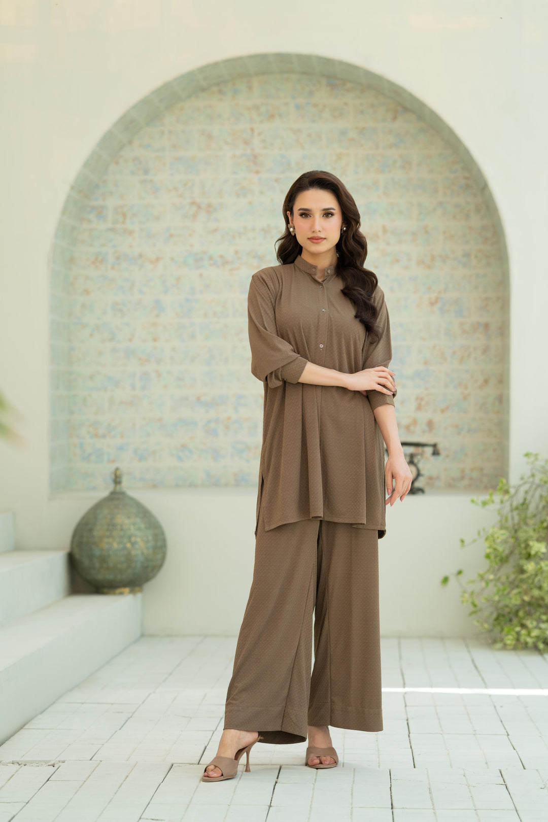 Textured Mocha Co-Ord