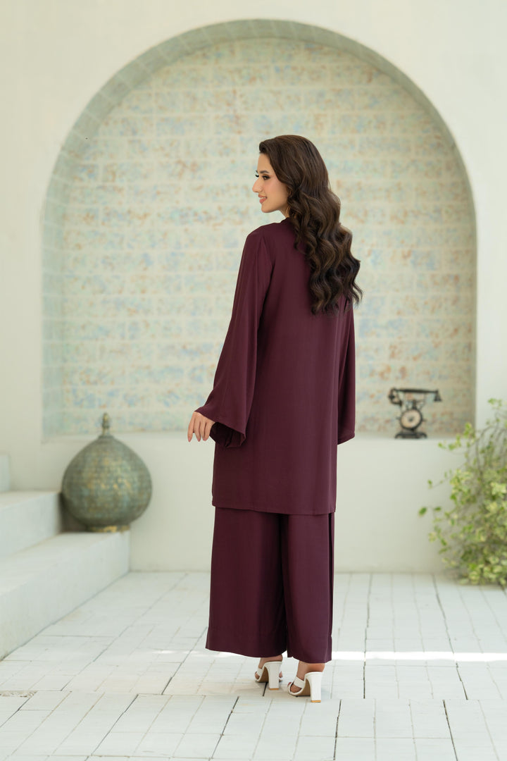 Aeri Burgundy Co-ord