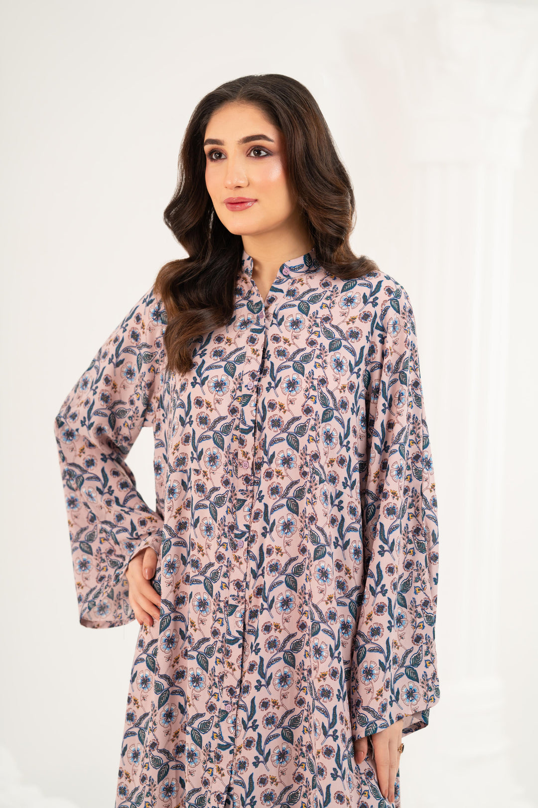 Vintage Garden Midi Dress