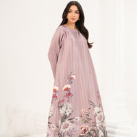 Rose Jardin Satin Kaftan