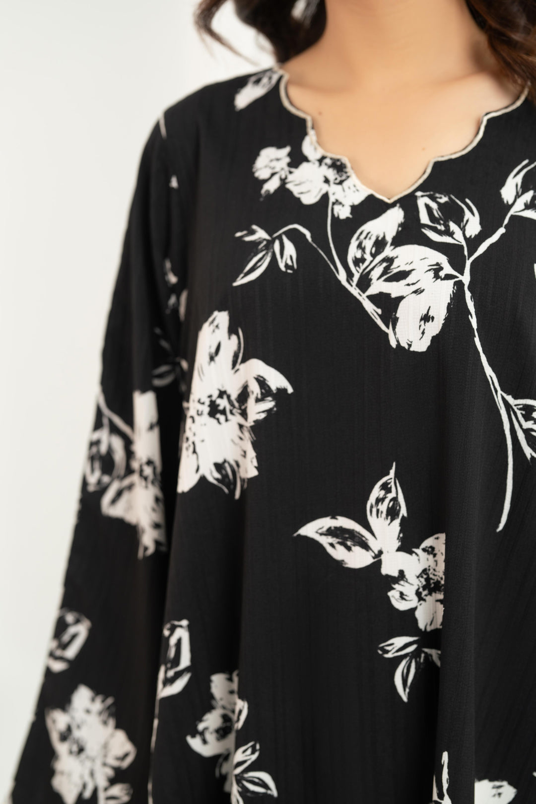 Midnight Floral Dress