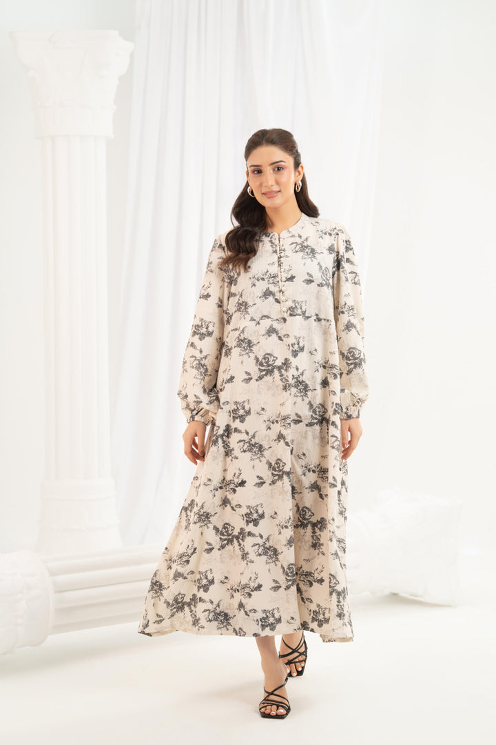 Heritage Rose Midi Dress