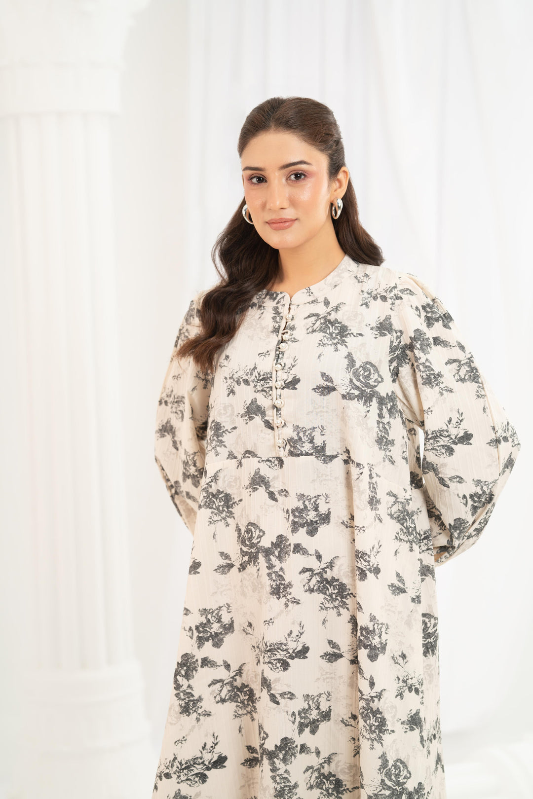 Heritage Rose Midi Dress