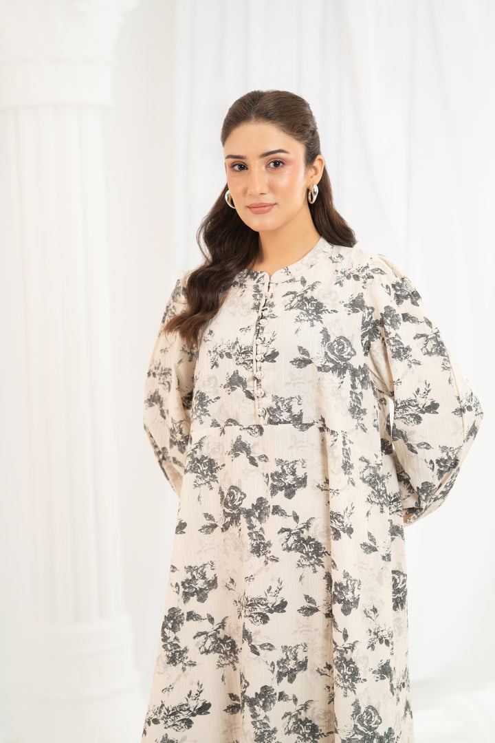 Heritage Rose Midi Dress