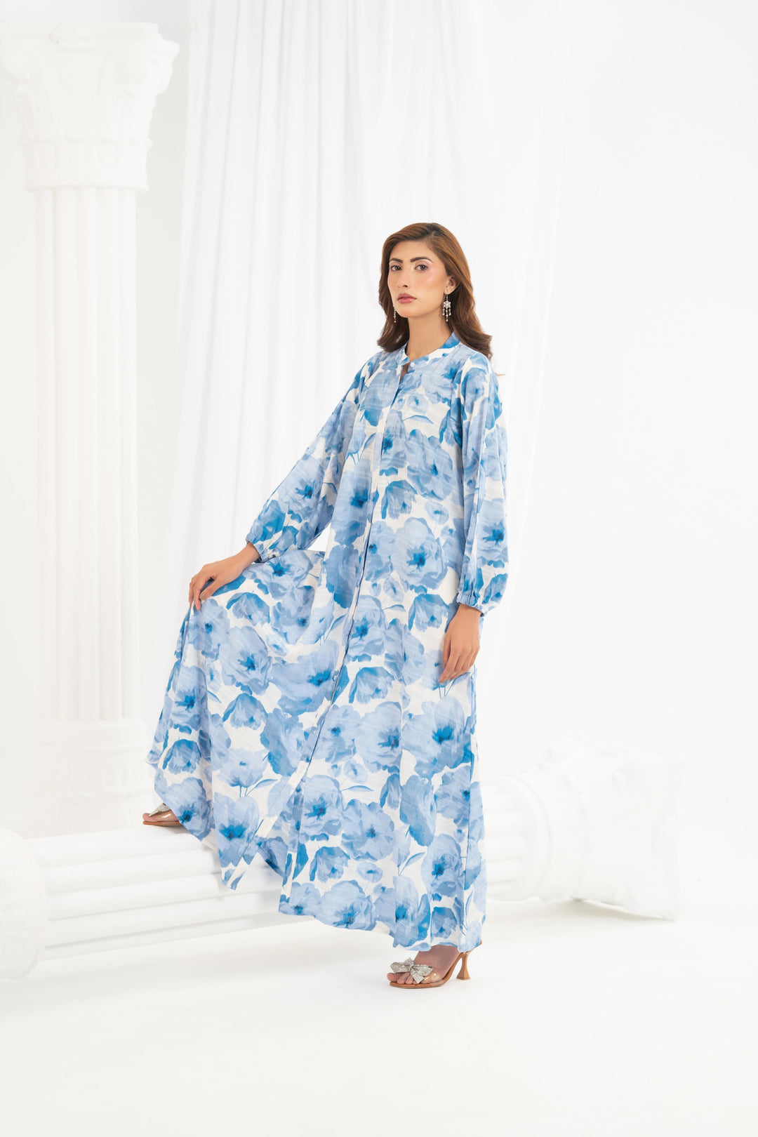 Blue Blossom Dress