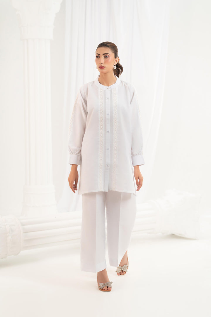 White Elegance Co-Ord