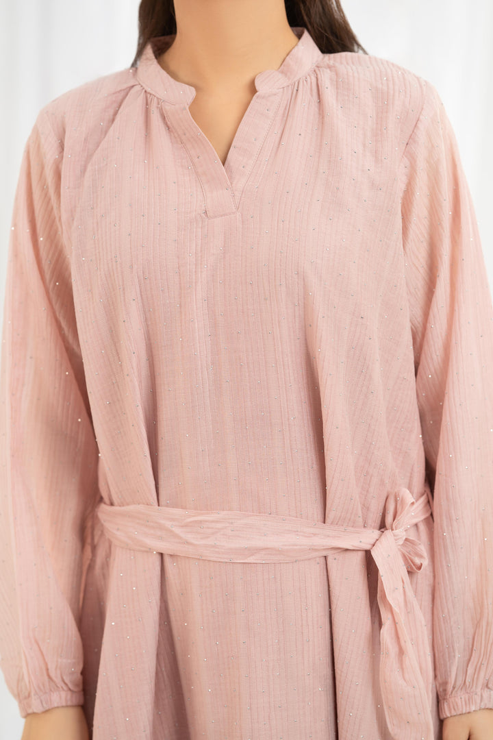 Blush Shimmer Dress
