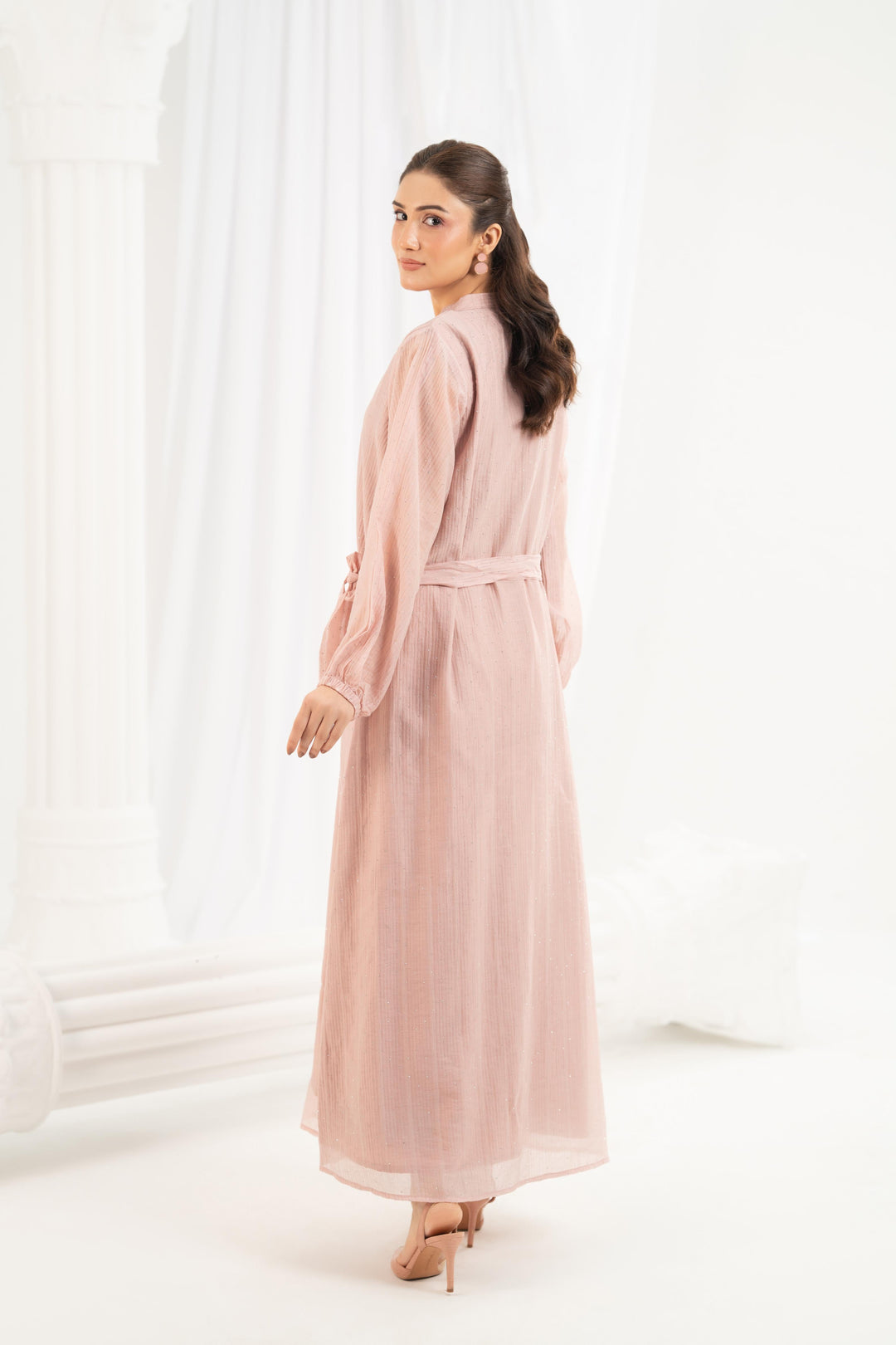 Blush Shimmer Dress