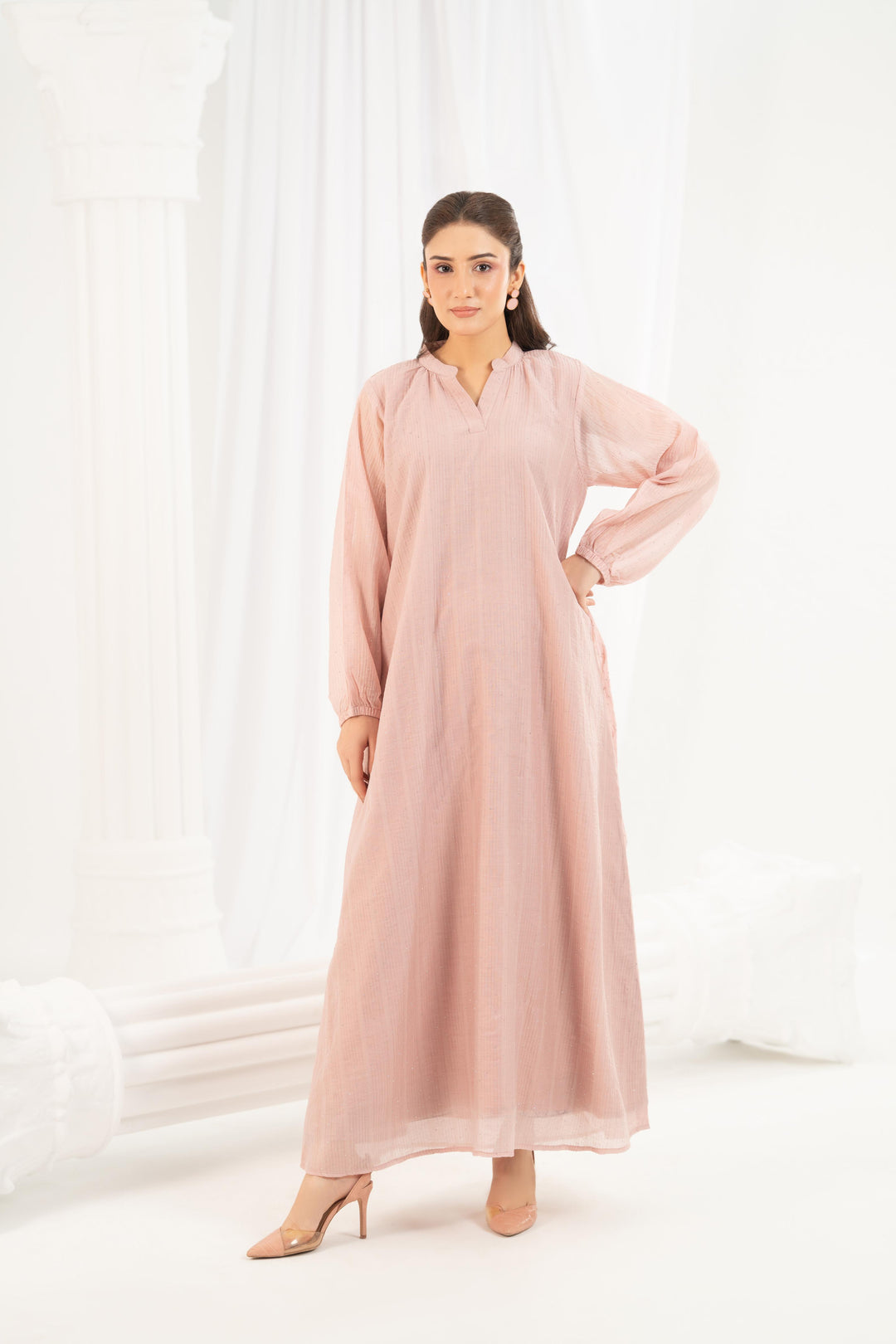 Blush Shimmer Dress