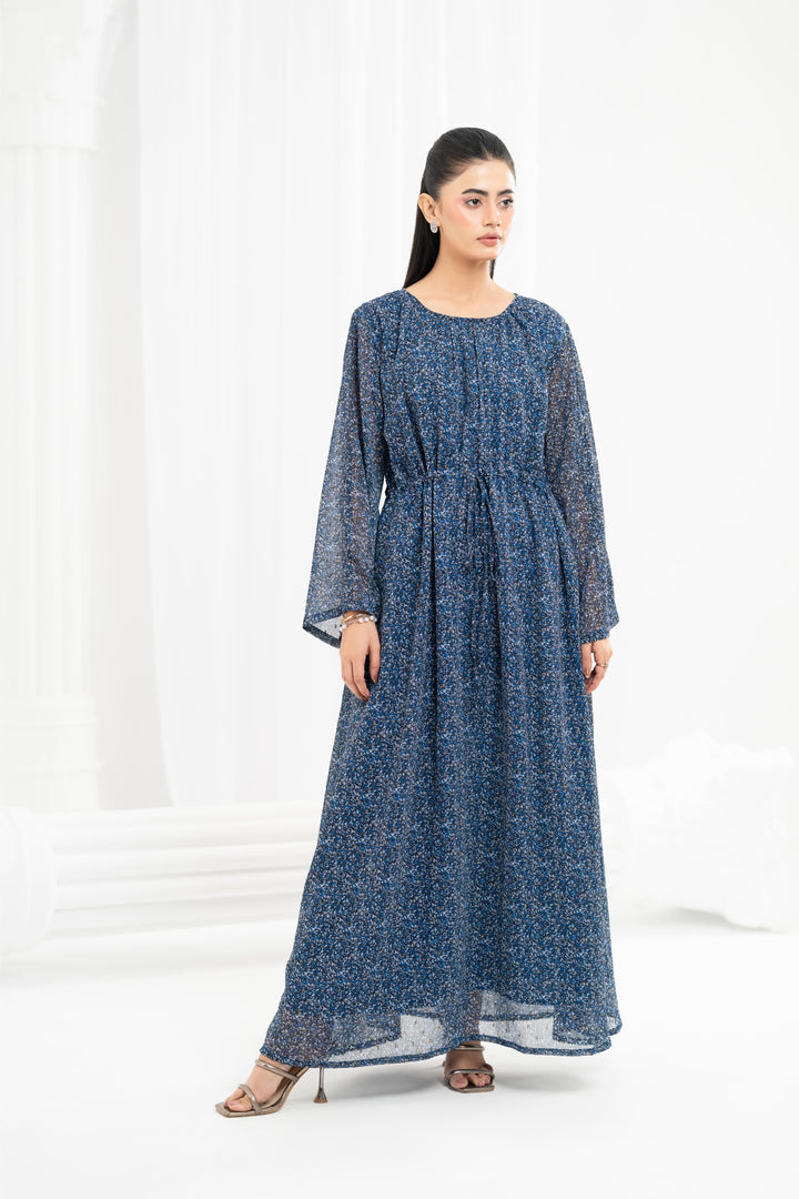 Ditsy Navy Bloom Dress