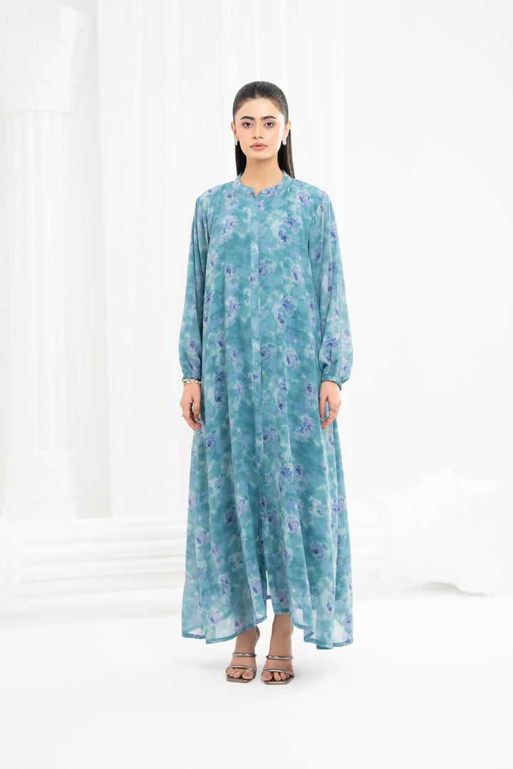 Watercolour Bloom Dress