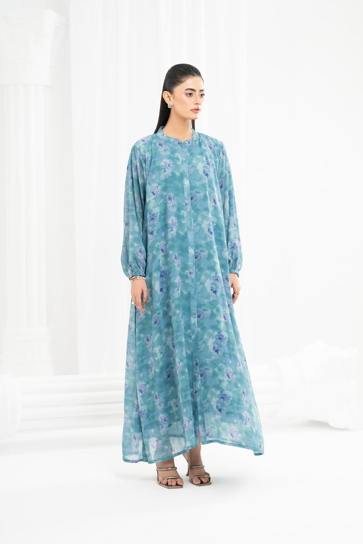 Watercolour Bloom Dress