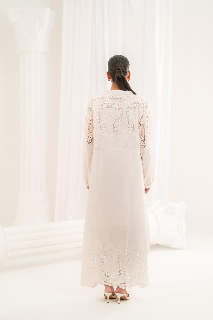 Cutwork Embroidered Dress