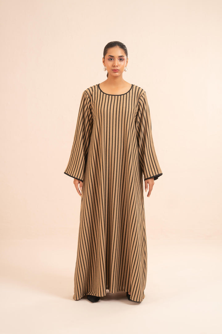 Mara Striped Jersey Dress