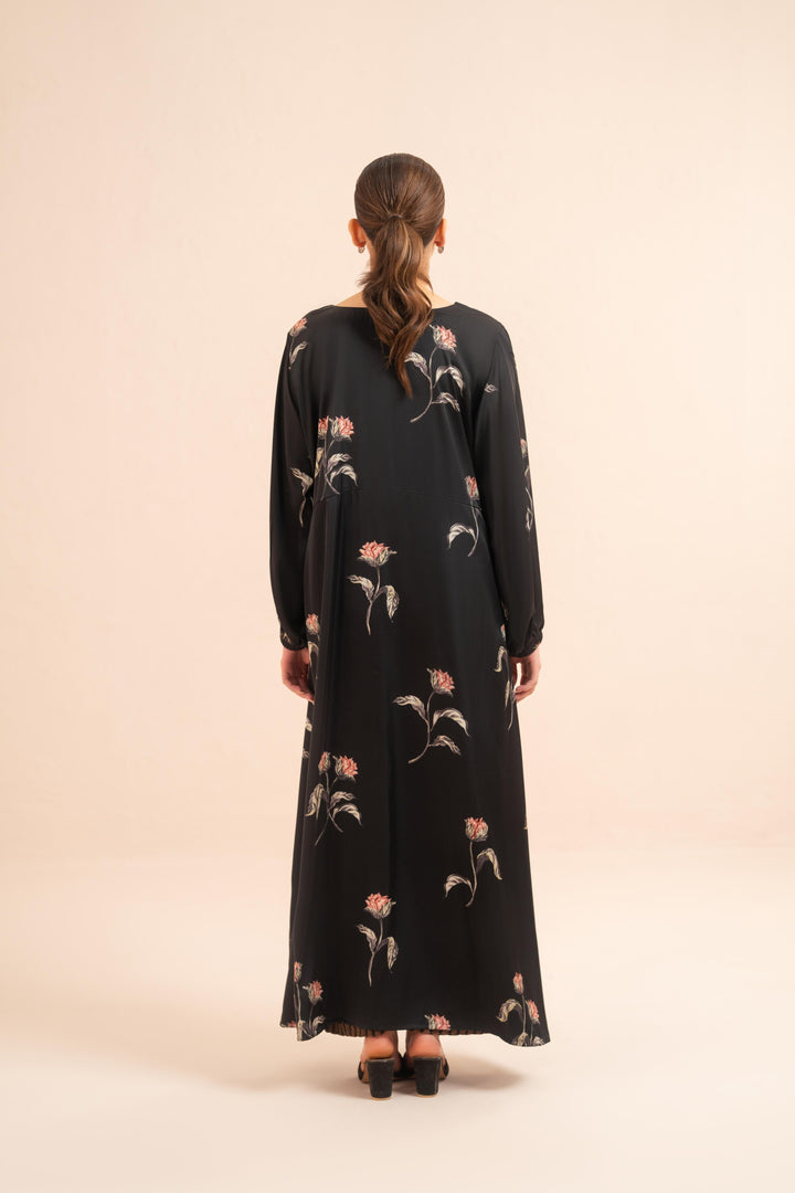 Print Celeste Floral Satin Dress