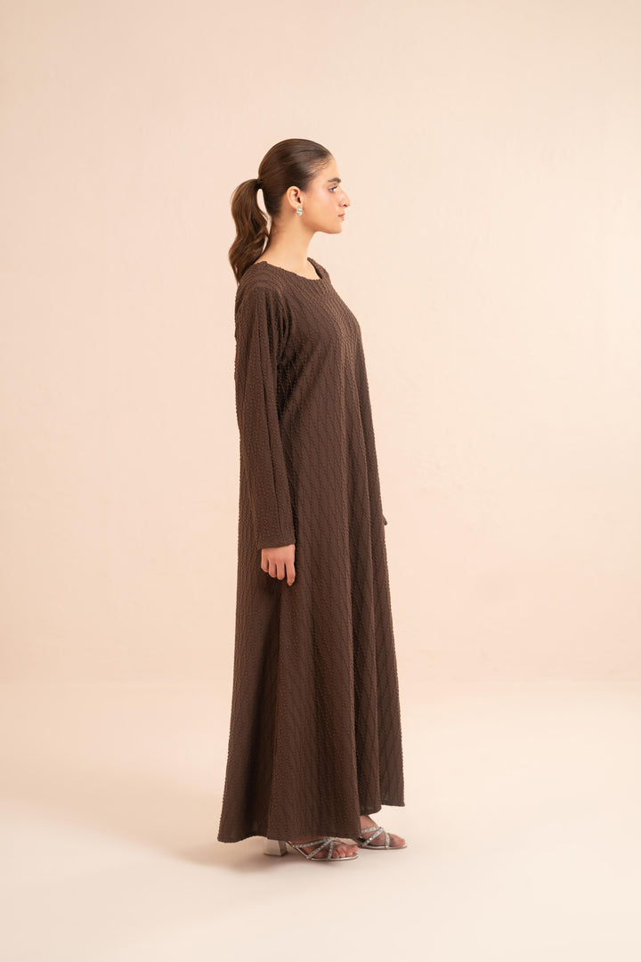 Nola Textured Jersey Dress