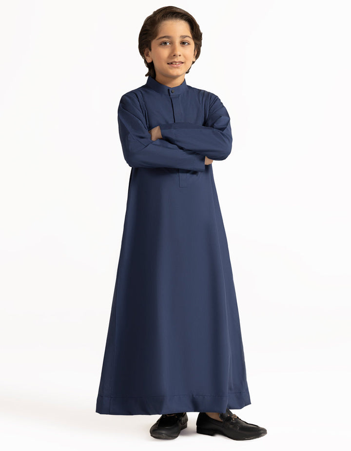 Blended Blue Jubba - J. Junaid Jamshed